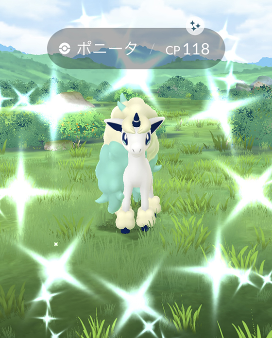 ポニータ／ガラルポニータのコミュニティデイを終えて - pokemon go get!