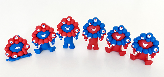 海洋堂のガチャ「ミャクミャク」 - 子育て日記｜子供は小学1年生