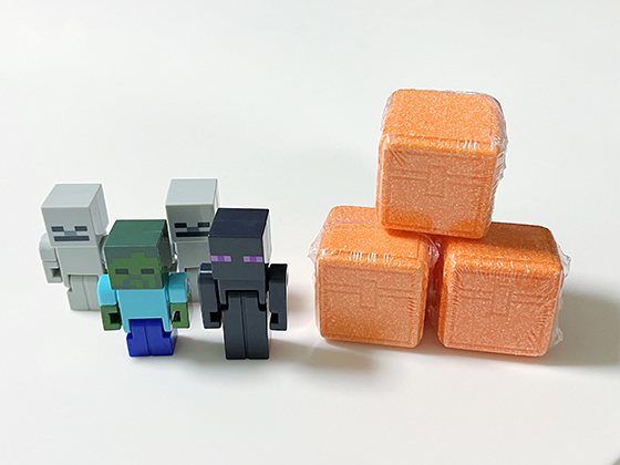 びっくらたまご　マイクラ　10個 BANDAI 【送料無料・まとめ買い×10個セット】バンダイ