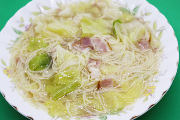 ビアンコミネストローネ