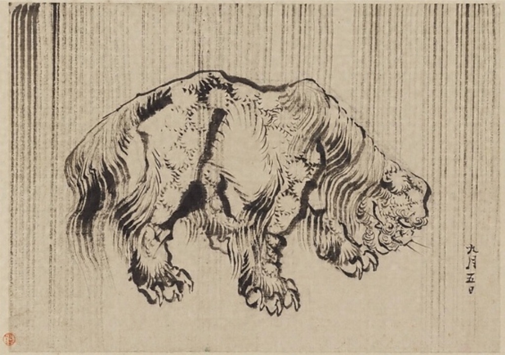 葛飾北斎 肉筆画 - つれづれ美術手帖
