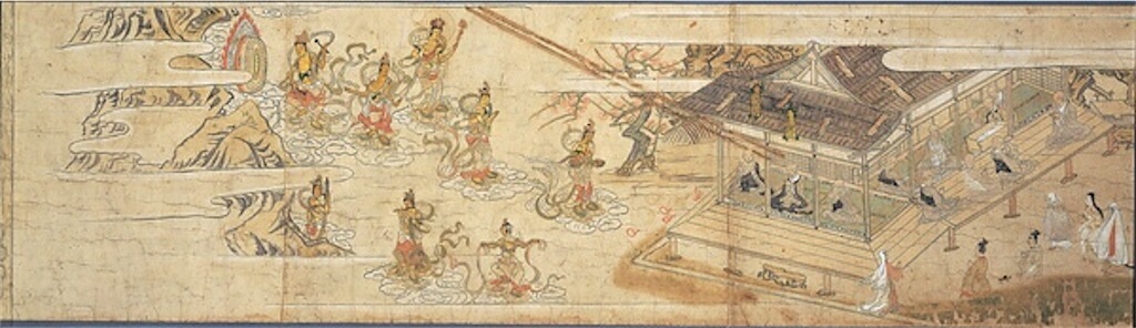 猿田彦大神図　掛軸　江戸時代　土佐光文　土佐派　日本画　安政度御所障壁画制作 猿田彦大神図 掛軸 江戸時代 土佐光文 土佐派 日本画 安政度御所障壁画