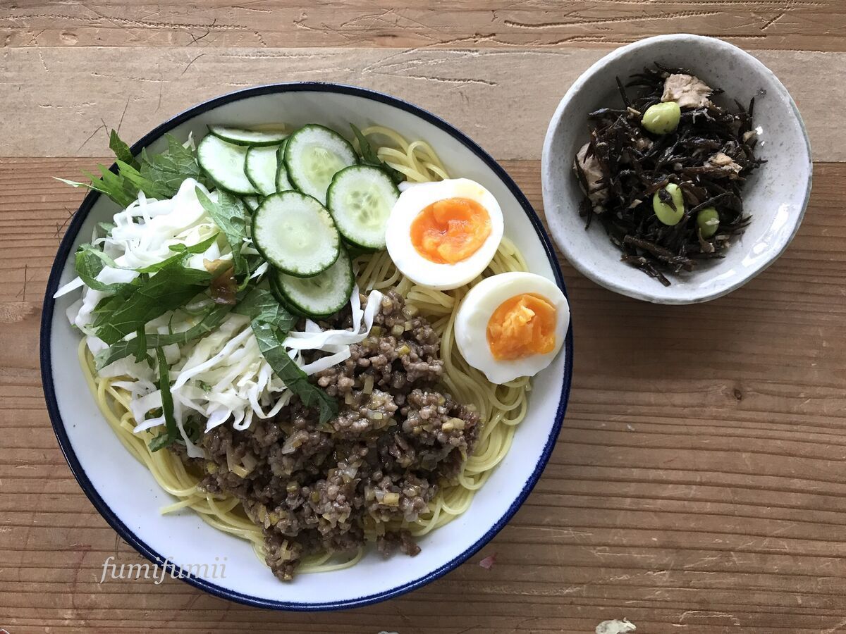 肉みそ冷麺
