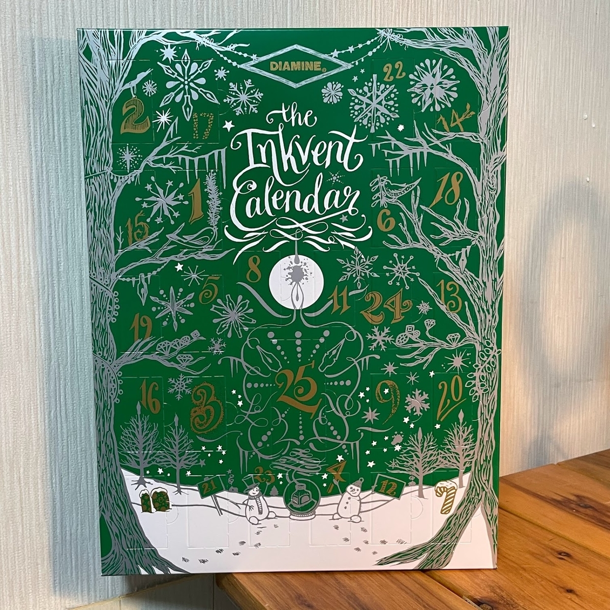 ダイアミン「インクベントカレンダー」12月はこれで楽しく過ごすことに