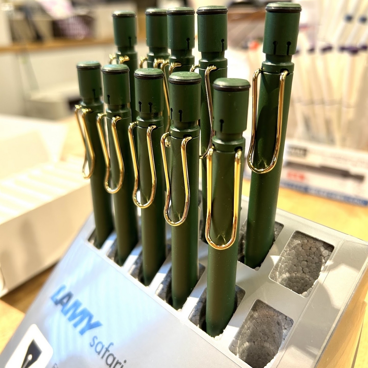 値下げ中 ラミーサファリ 限定440本 フィールドグリーン 14金