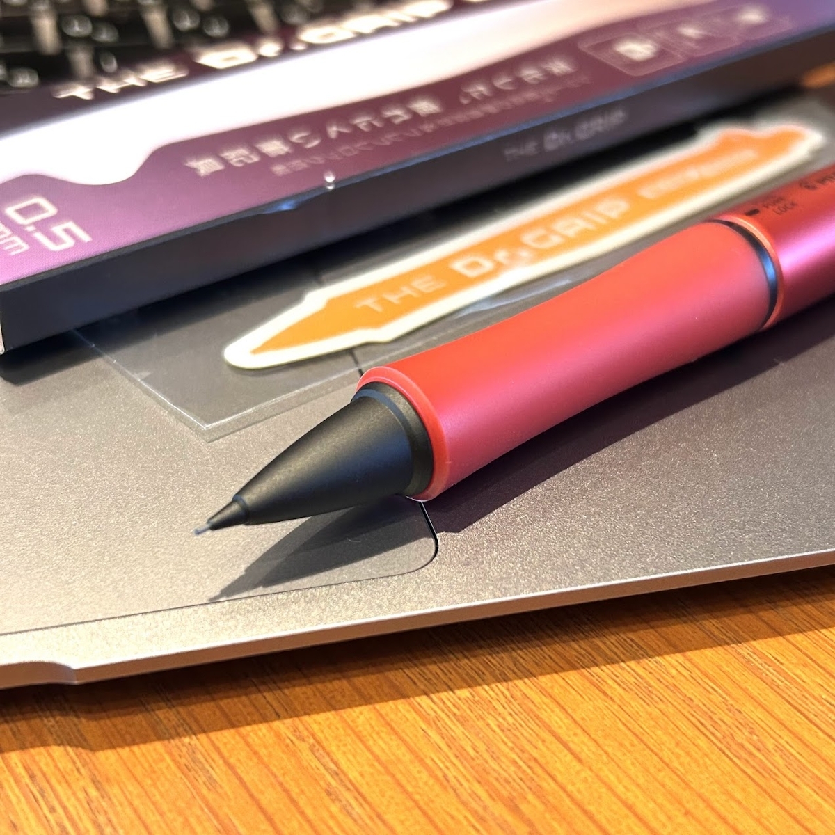 ザ・ドクターグリップ ブラックアクセント 5本セット PILOT（文具