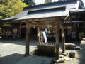 丹生都比売神社　手水場