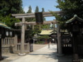 阿倍野神社　鳥居(南側）