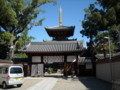 法楽寺　山門