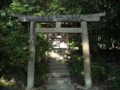 叡福寺　科長岡神社の鳥居