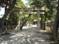 建部神社　二之鳥居