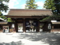 建部神社　神門