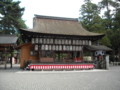 建部神社　拝殿