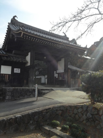 橘寺　西門