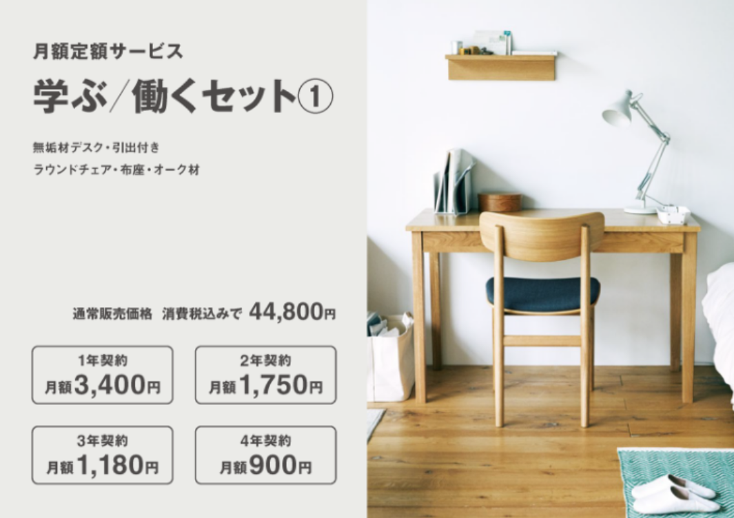 無印良品のサブスクはじまる】それってお得か計算してみたらギョッと