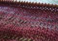 [Knitting]段々模様