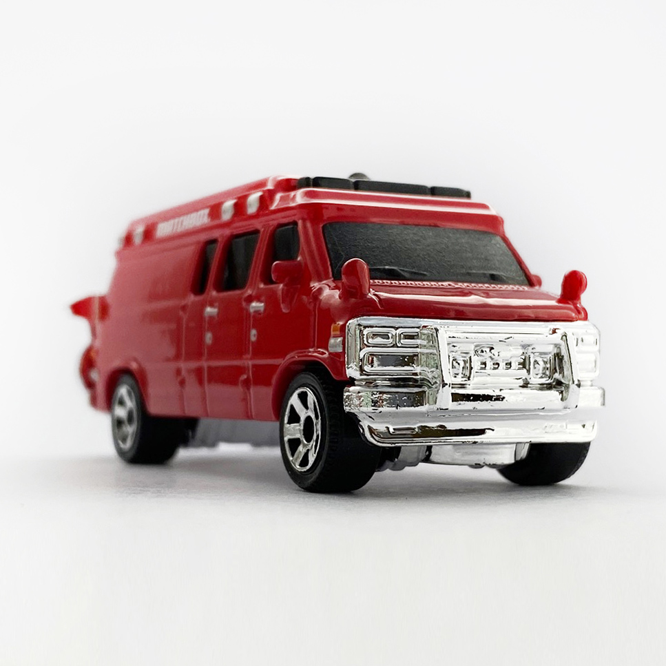 95 CUSTOM CHEVY VAN - 増えすぎたミニカーに愛を捧ぐ