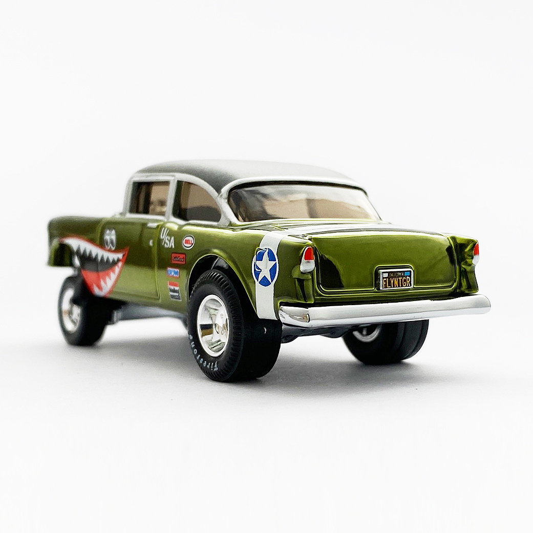 55 CHEVY BEL AIR GASSER - 増えすぎたミニカーに愛を捧ぐ