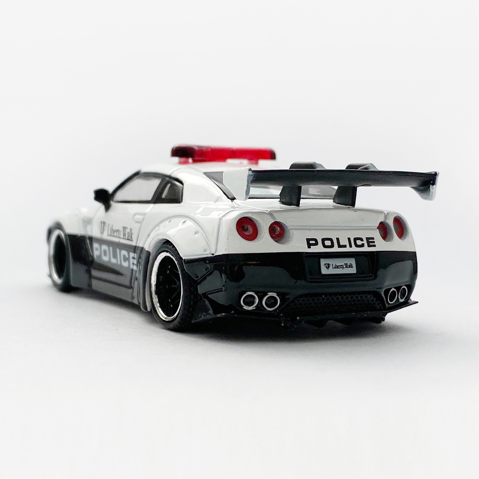 MINI GT 1/64 Liberty Walk Police GT-R