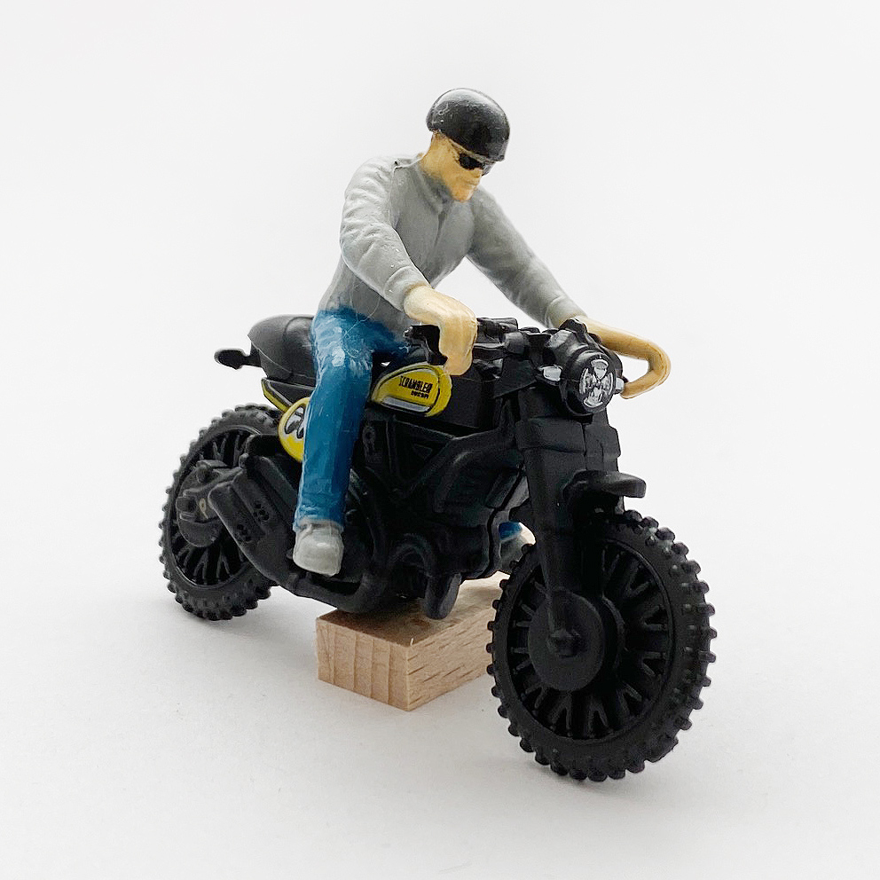 ホットウィール DUCATI 1098R ライダー付き ミニカー2台セット DUCATI