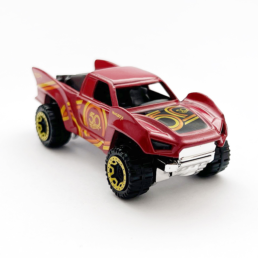 ホットウィール バハトラック カモフラージュ BAJA HAULERのレビュー。パッと見チープだけどギミック満載なNew