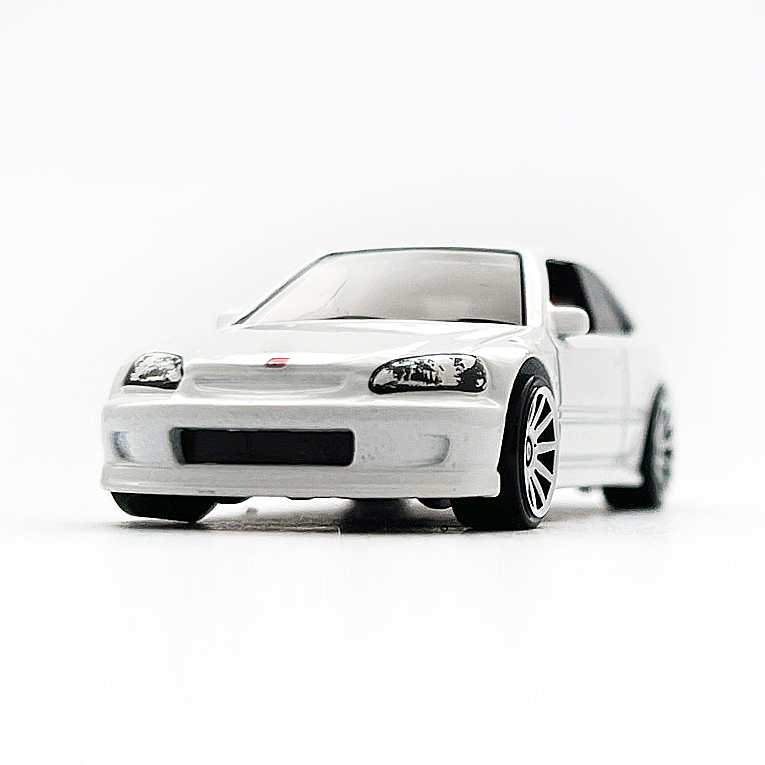 Honda Civic Type R EK9 ホワイト ミニカー Honda Civic TYPE R (EK9) 1997 チャンピオンシップホワイト