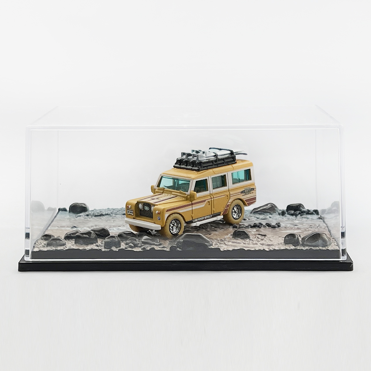 Land Rover/ Series 2ミニカー　1/43 Oxford Diecast 43LR2S006 Land Rover Series II SWB Canvas