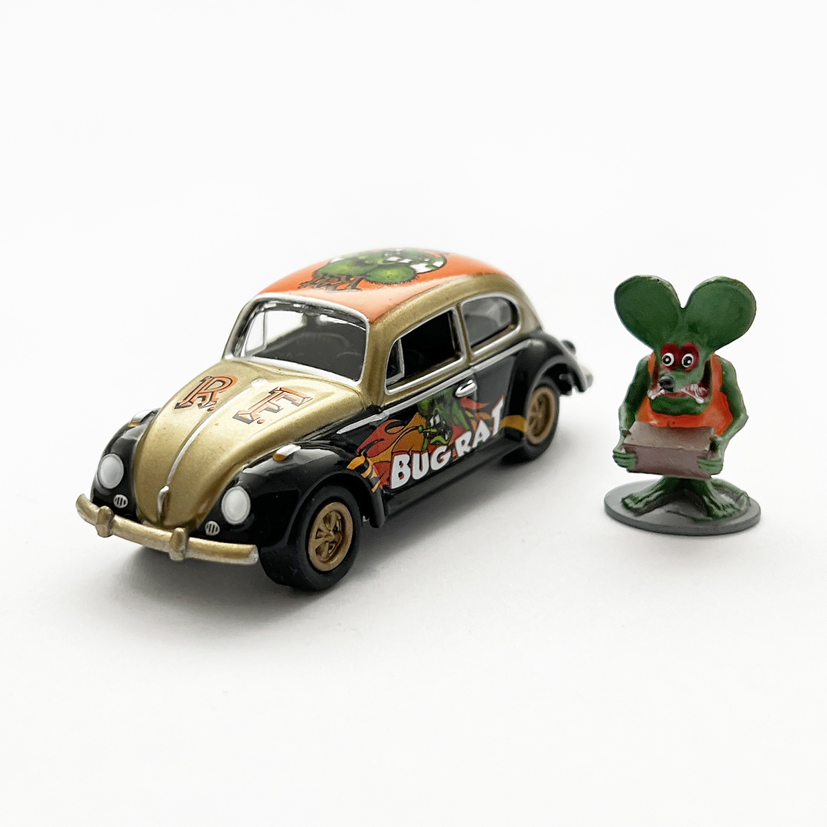 1965 Volkswagen Beetle BUG RAT - 増えすぎたミニカーに愛を捧ぐ
