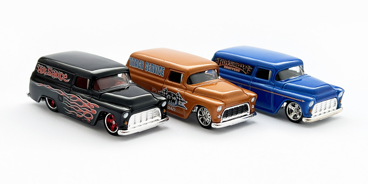 55 Chevy Panel - 増えすぎたミニカーに愛を捧ぐ