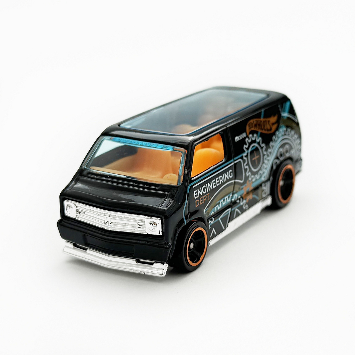 HW　 CUSTOM '77 DODGE VAN　カスタム ダッジ バン Kマート限定カラーのCUSTOM '77 DODGE VANのレビュー。[FBJ22