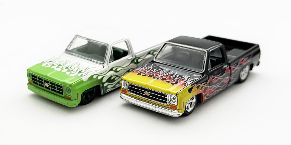 M2 1/64 Gmc シエラ　精密ミニカー　ステップサイド　レアメッキバンパー 2024 Target Exclusive M2 Machines 1998 GMC Sierra 1500 4x4