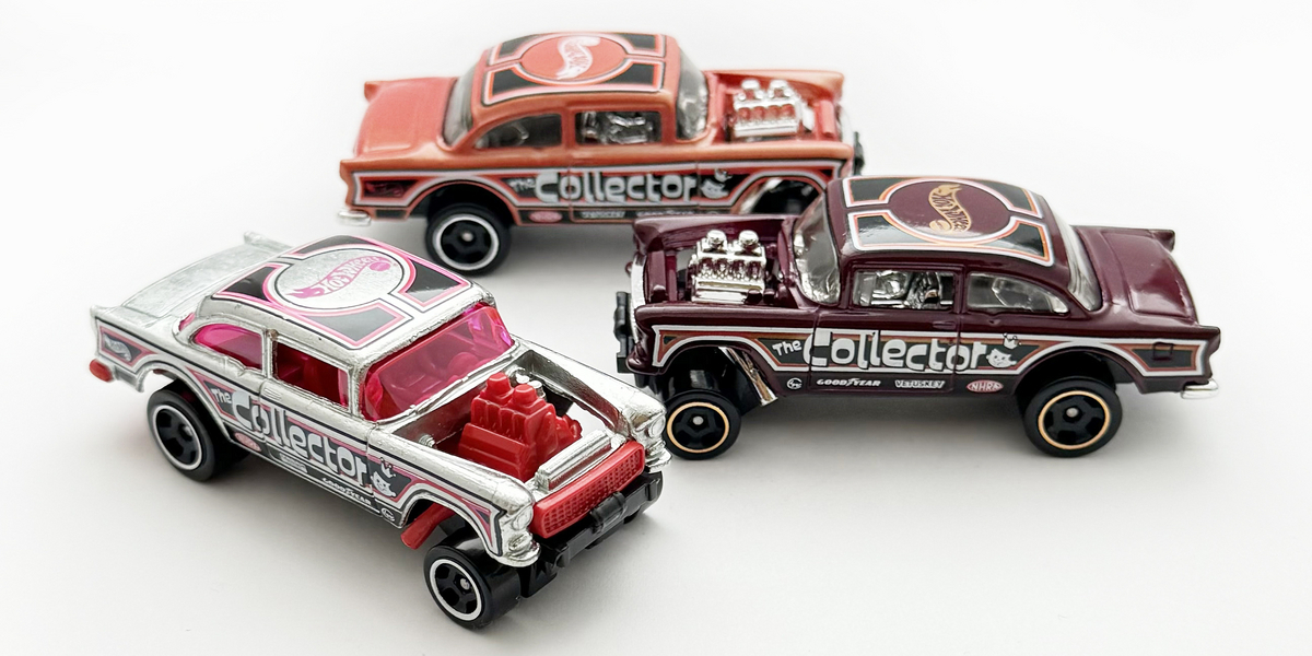 55 CHEVY BEL AIR GASSER - 増えすぎたミニカーに愛を捧ぐ