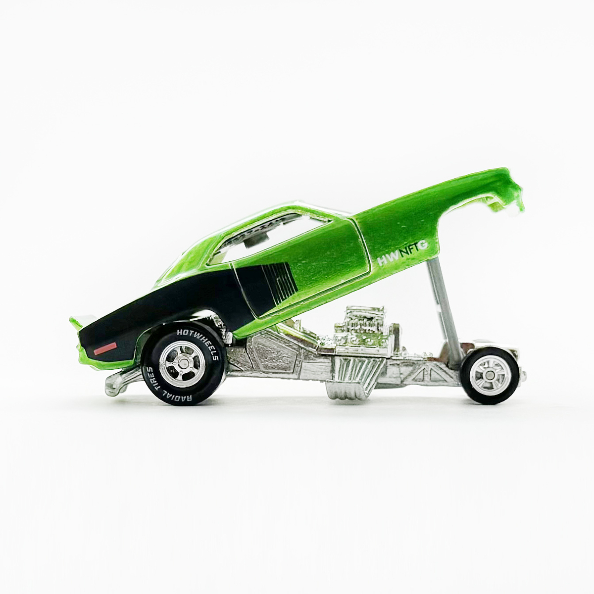 ホットウィール NFT プリマス クーダ FC 1972 スーパーレア 72 PLYMOUTH CUDA FCのレビュー！バラクーダ・ファニーカーの