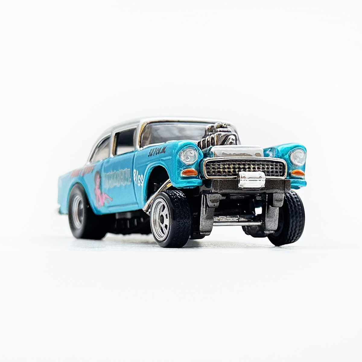 ホットウィール 55 chevy belair gasser 3000台限定 55 CHEVY BEL AIR GASSER - 増えすぎたミニカーに愛を捧ぐ