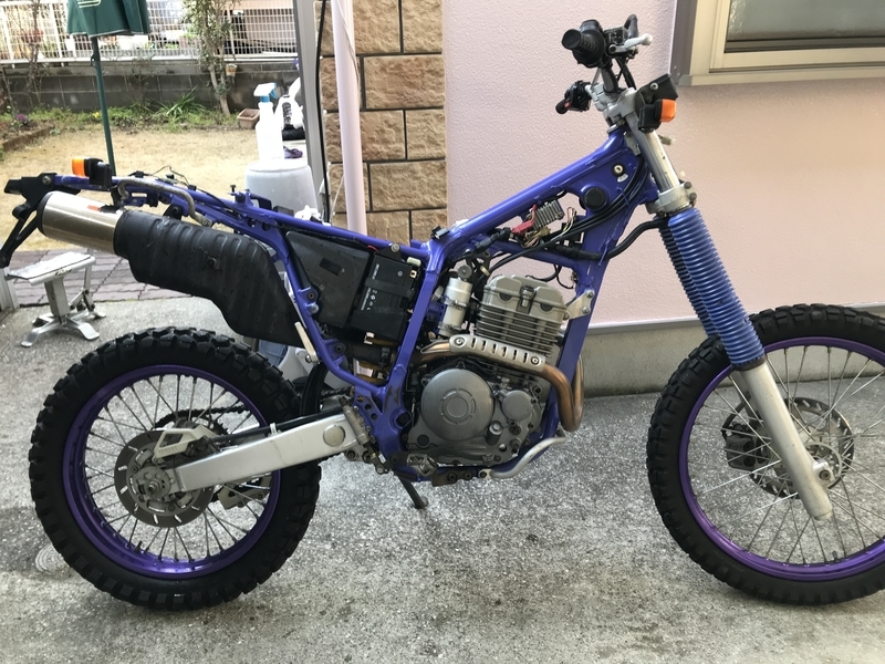 TT250R レストア日記【その2】 - 内田輪店