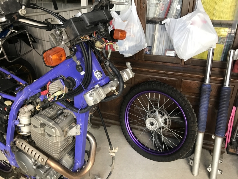 TT250R レストア日記【その3】 - 内田輪店