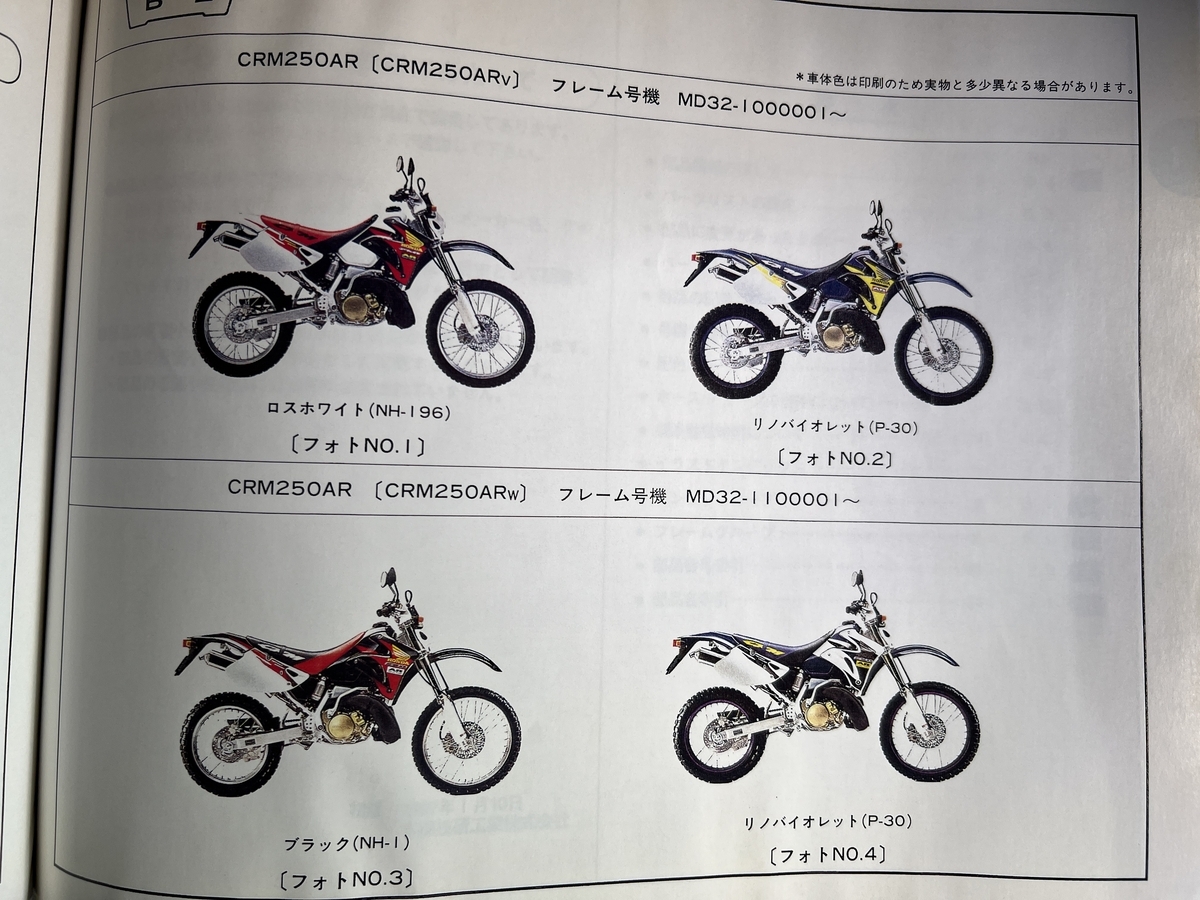 CRM250R レストア日記 “シーズン2”【その1】 - 内田輪店