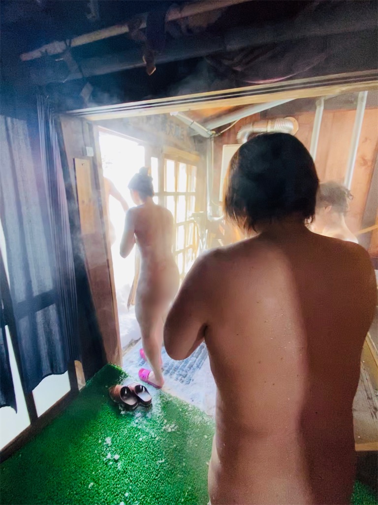 素人投稿 混浴露天風呂 混浴オフ会 IN 尻焼&万座温泉編 - 湯ふうふ-F♨️夫婦でぶらり旅♡