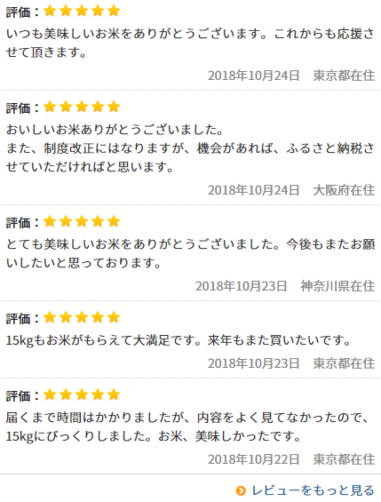 ふるなびの評判に紹介