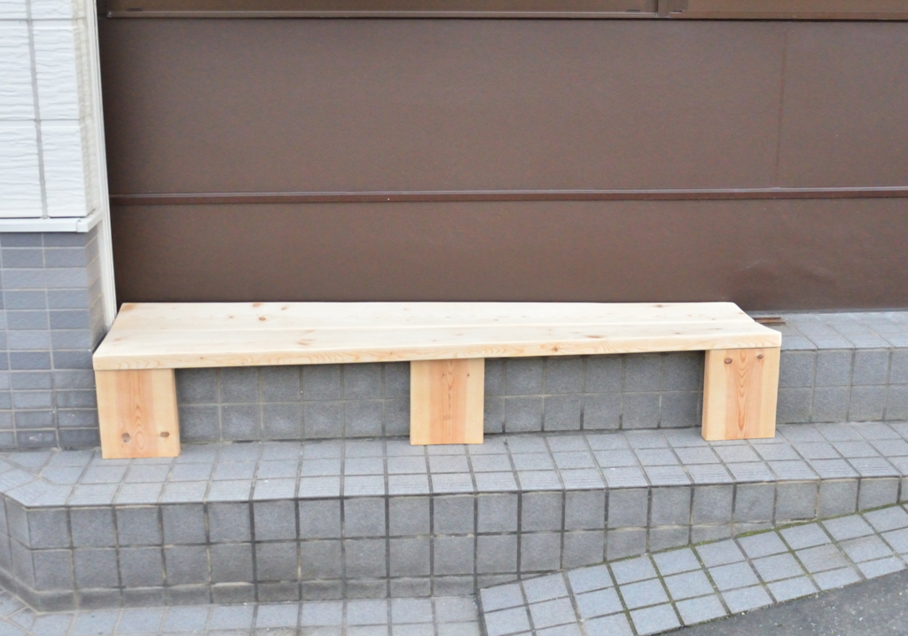 【DIY】ベンチを作って納品?してきた - furutakeの日常