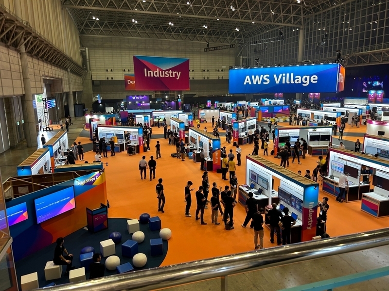 AWS Summit 2024の会場の様子