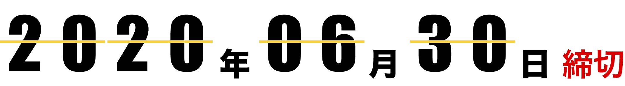 2020年6月30日締切(消印有効)