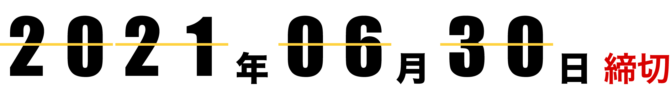 2021年06月30日締切(消印有効)