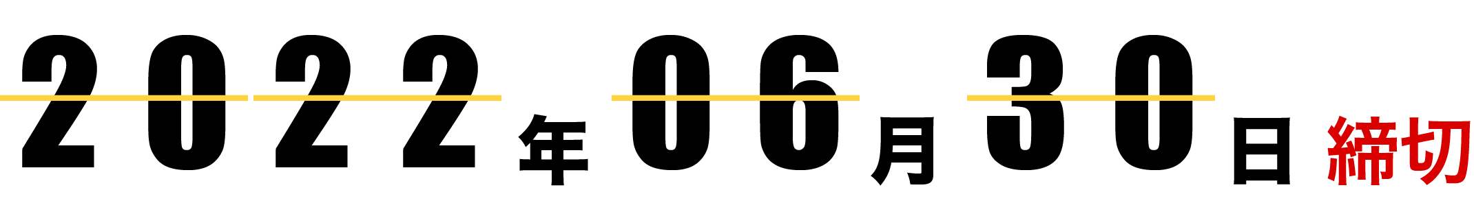 2022年6月30日締切(消印有効)
