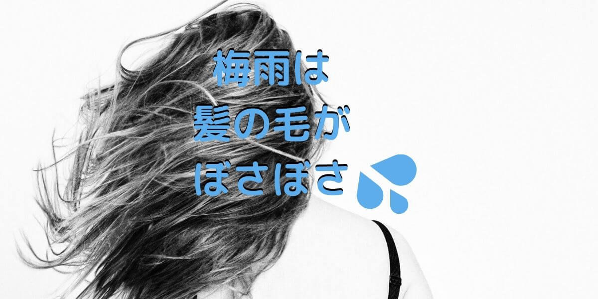 梅雨は髪の毛はぼさぼさ 広がる髪の毛を抑える救世主はっけん 整った家で暮らしたい