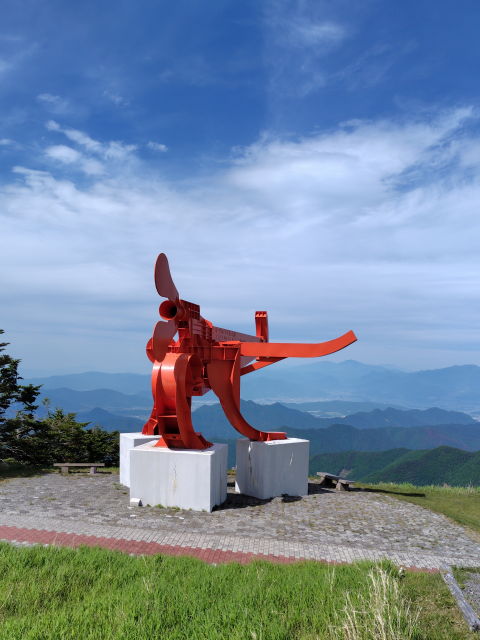 高原で アート鑑賞 わんこもね!!／信州・蓼科の旅9 美ヶ原高原美術館