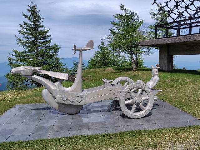 高原で アート鑑賞 わんこもね!!／信州・蓼科の旅9 美ヶ原高原美術館