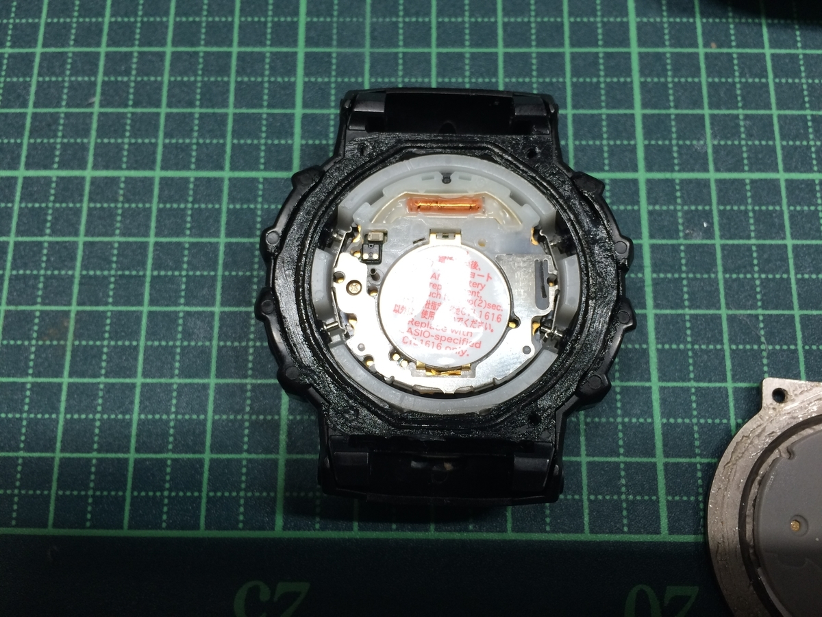 G-SHOCK 超古いGW-9100の電池交換と分解掃除 まだまだガンバレ