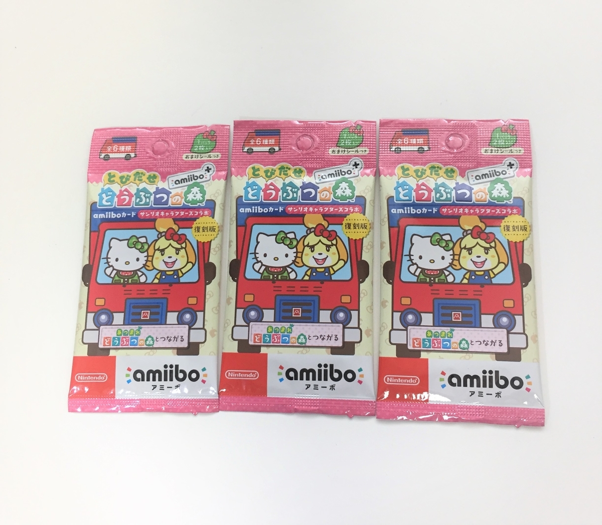 れい　どうぶつの森amiibo +サンリオパック×25枚　新品未開封 あつまれ どうぶつの森』とつながるamiiboカード【サンリオ