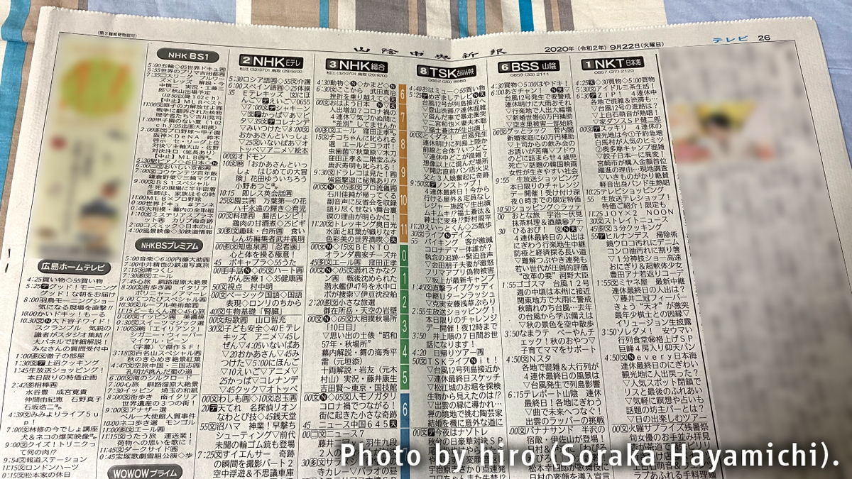 島根県の新聞流通考察 そらマメさん鉄道局 流通局